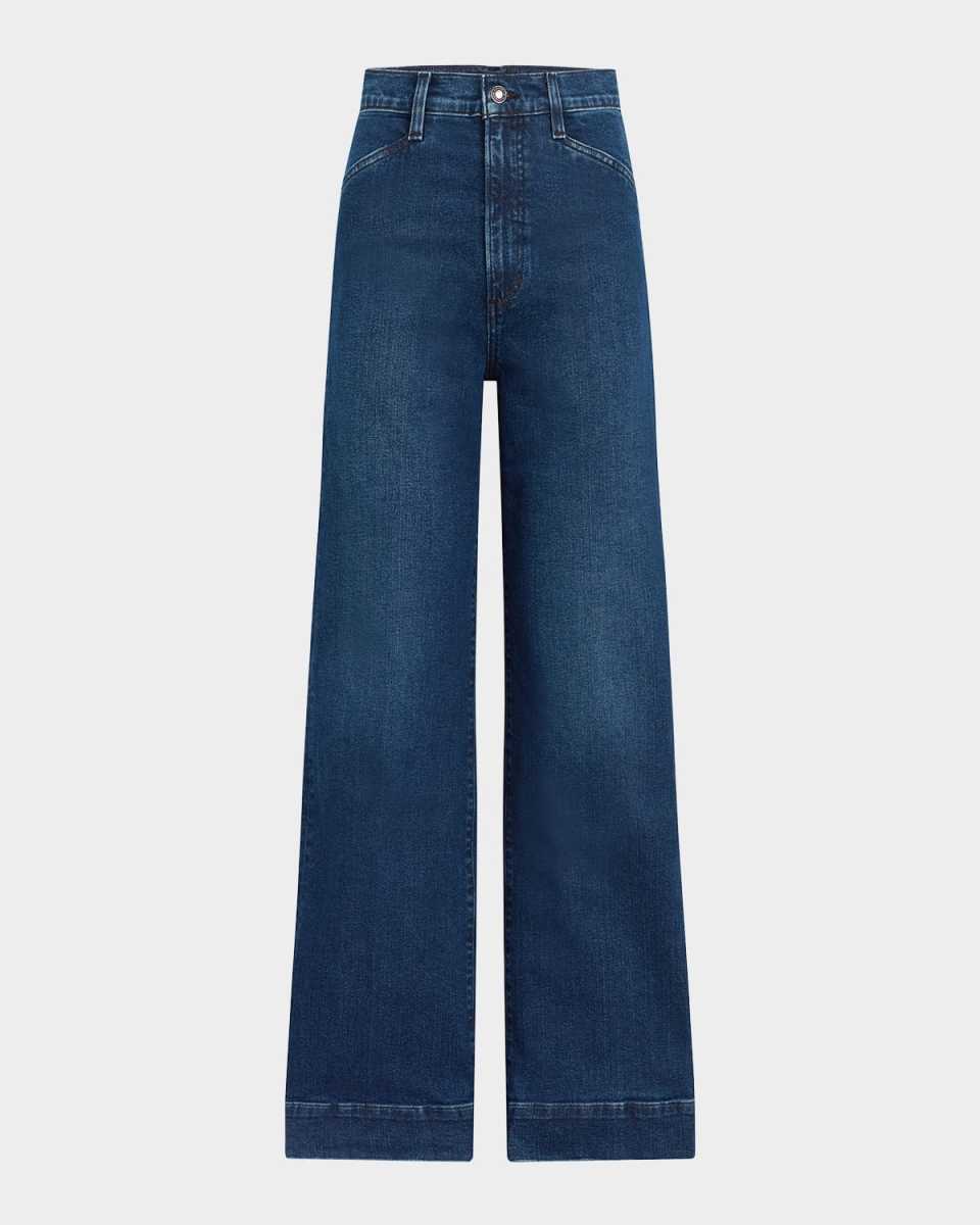 The Mischa Super High Rise Wide-Leg Jeans